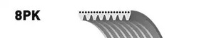 Ремень поликлиновой GATES 8PK1218